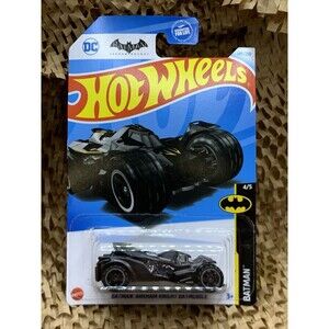 Mattel Hot Wheels Batman Arkham Knight Batmobile Batman 4/5 Black 149/250 DC New